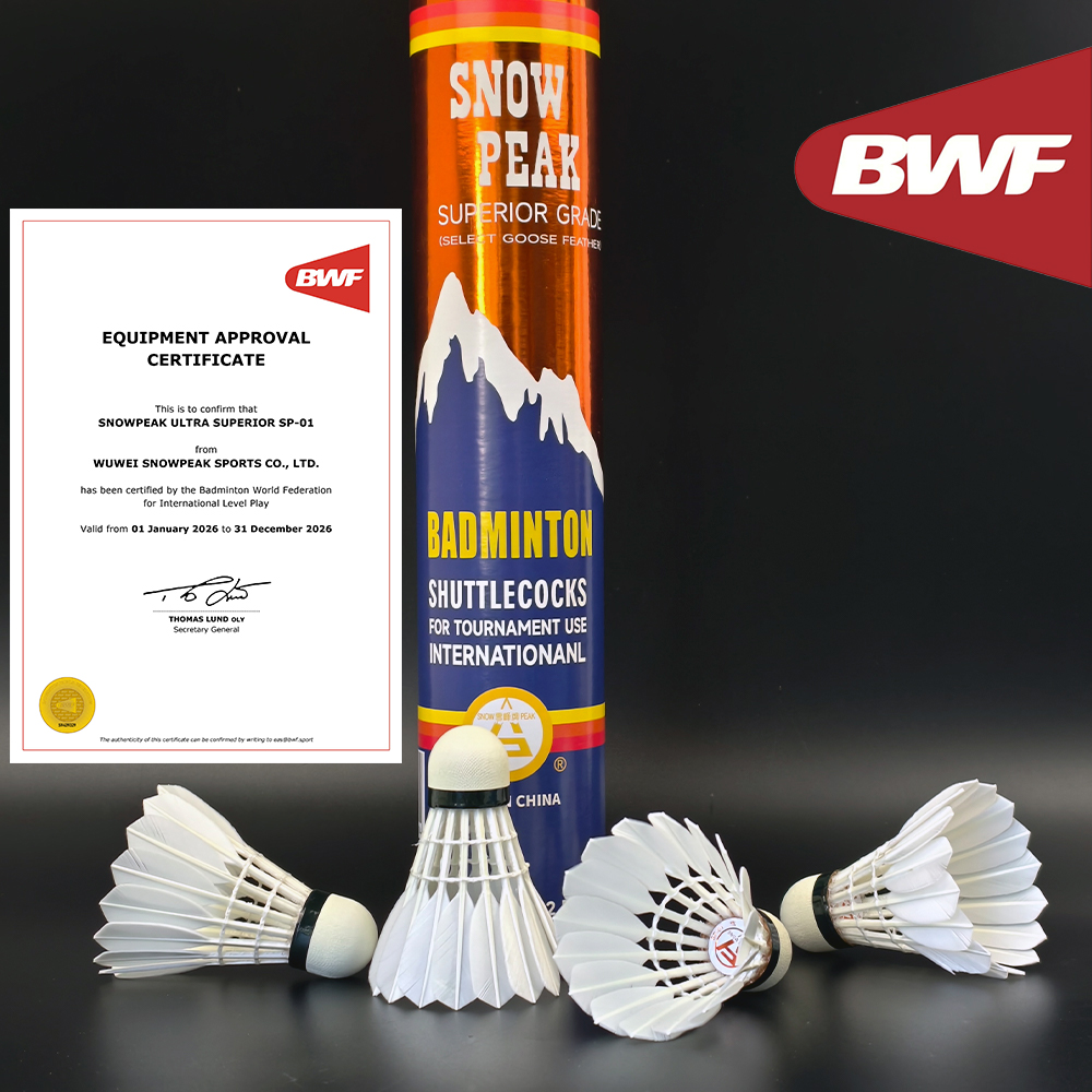 Badminton Bwf - SP-01 Professionelle Turnier-Qualität Gänsefeder-Badminton-Federbälle BWF Vollständig
