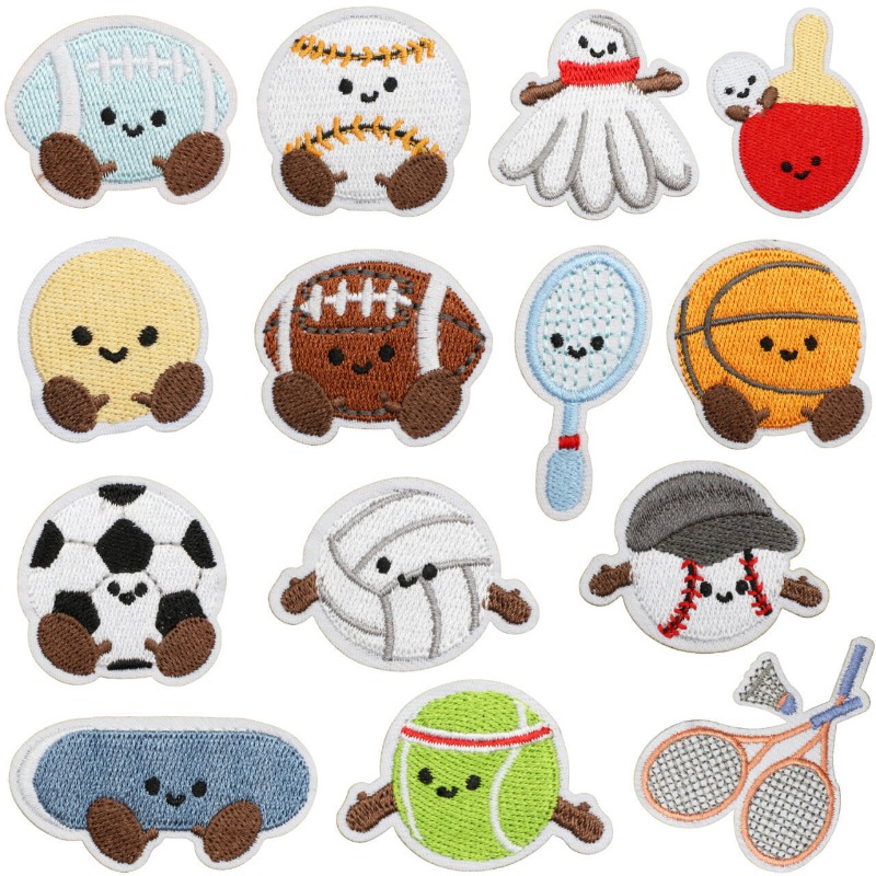 Badminton Minion - Mini Badminton Tennis Baseball Fußball Aufbügeln