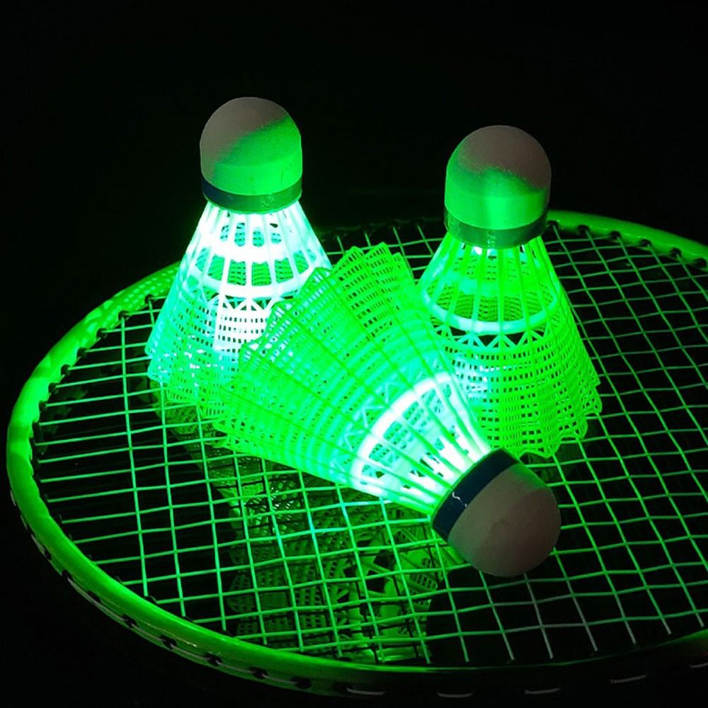 Badminton Bwf - Leuchtende LED-Badminton-Beleuchtungsbälle, leuchtende Badmintonbälle, bunte, leichte