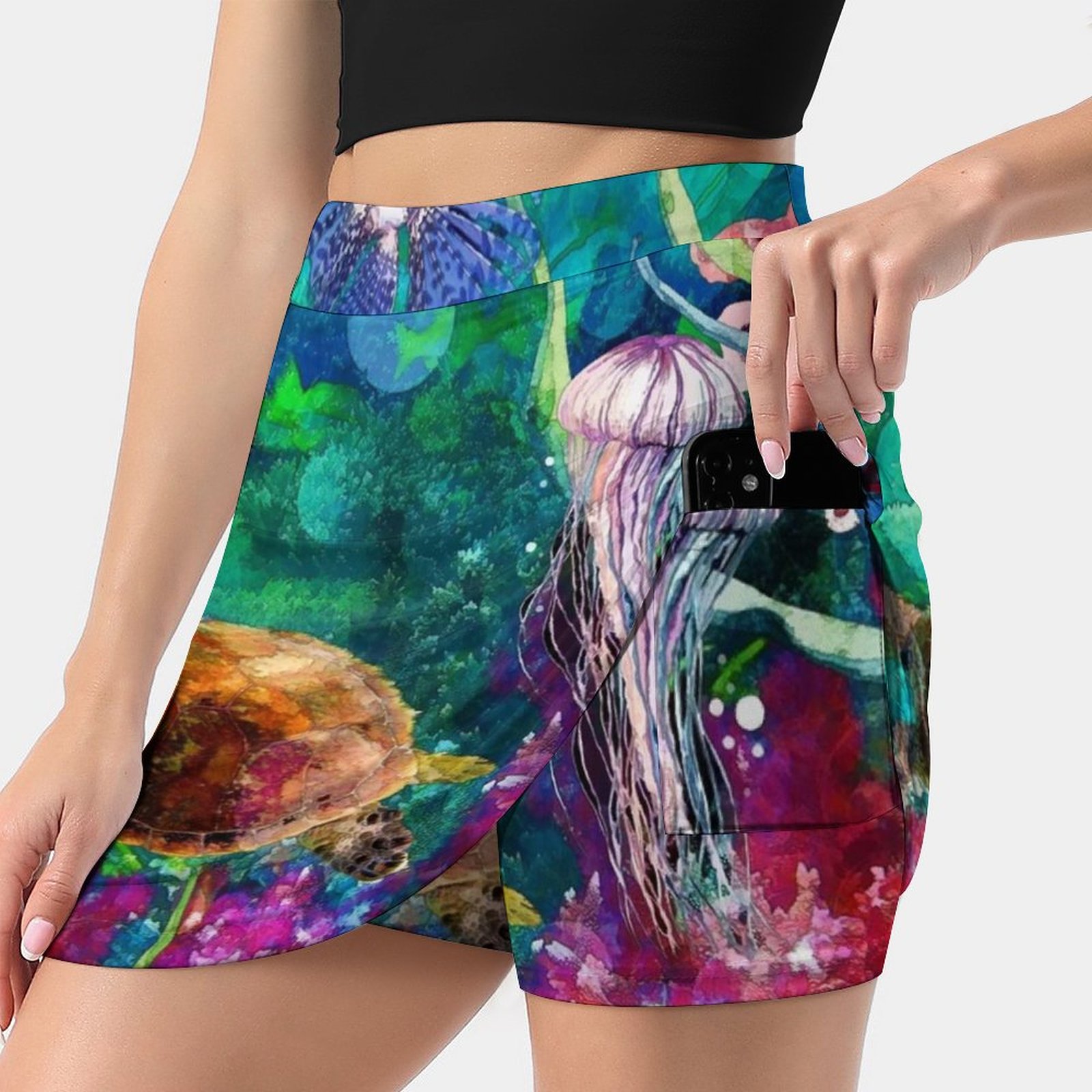 Turtles On The Reef Damenrock  – Badminton Minion Bewertung und Preis
