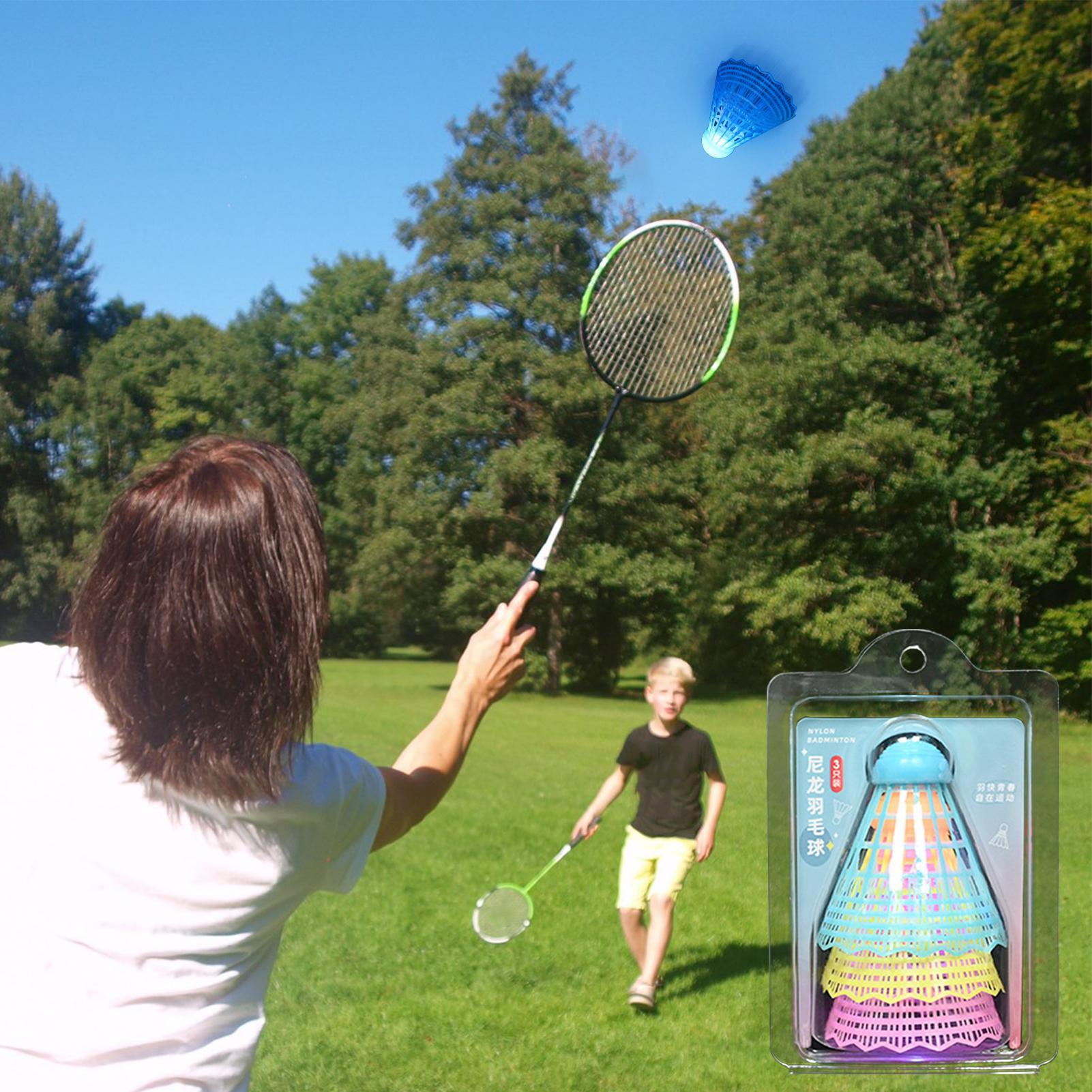 3 Stück LED-Badmintonbälle, le – Badminton Bwf Bewertung und Preis