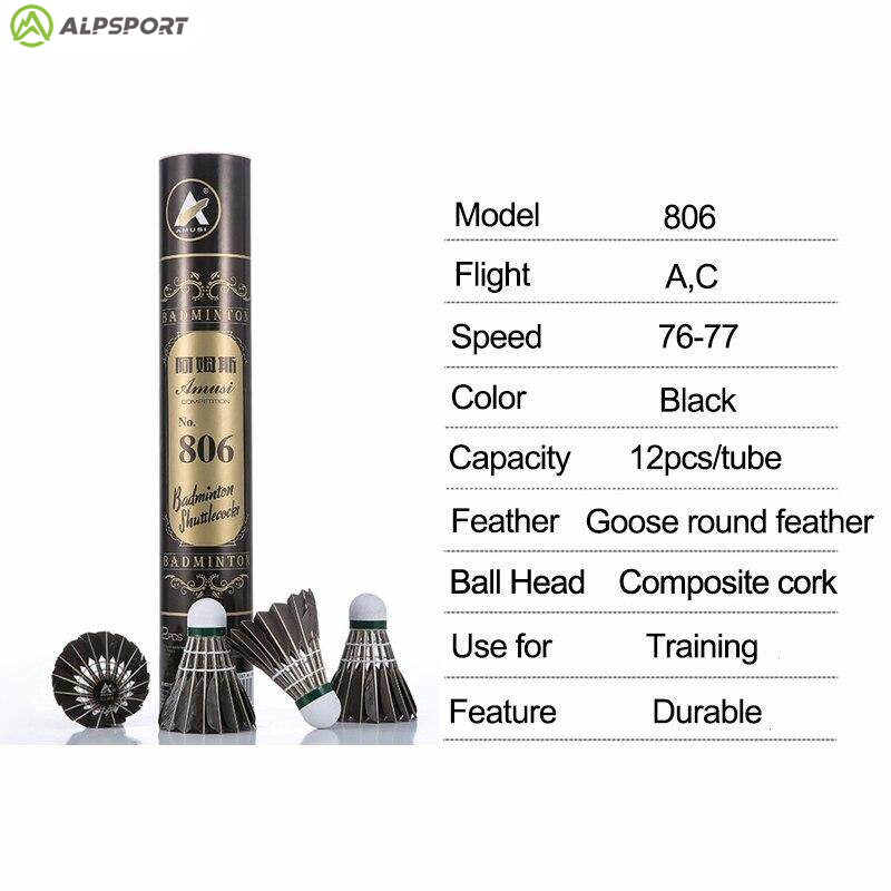 ALP 806 Badminton-Federbälle,  – Badminton Bwf Bewertung und Preis