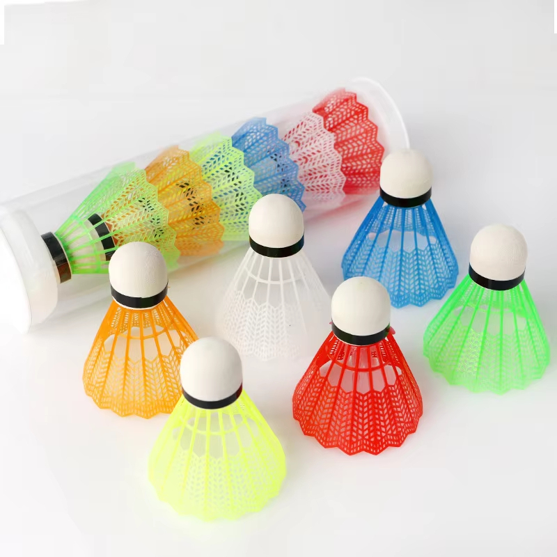 12 Stück bunte Badminton-Feder – Badminton Bwf Bewertung und Preis