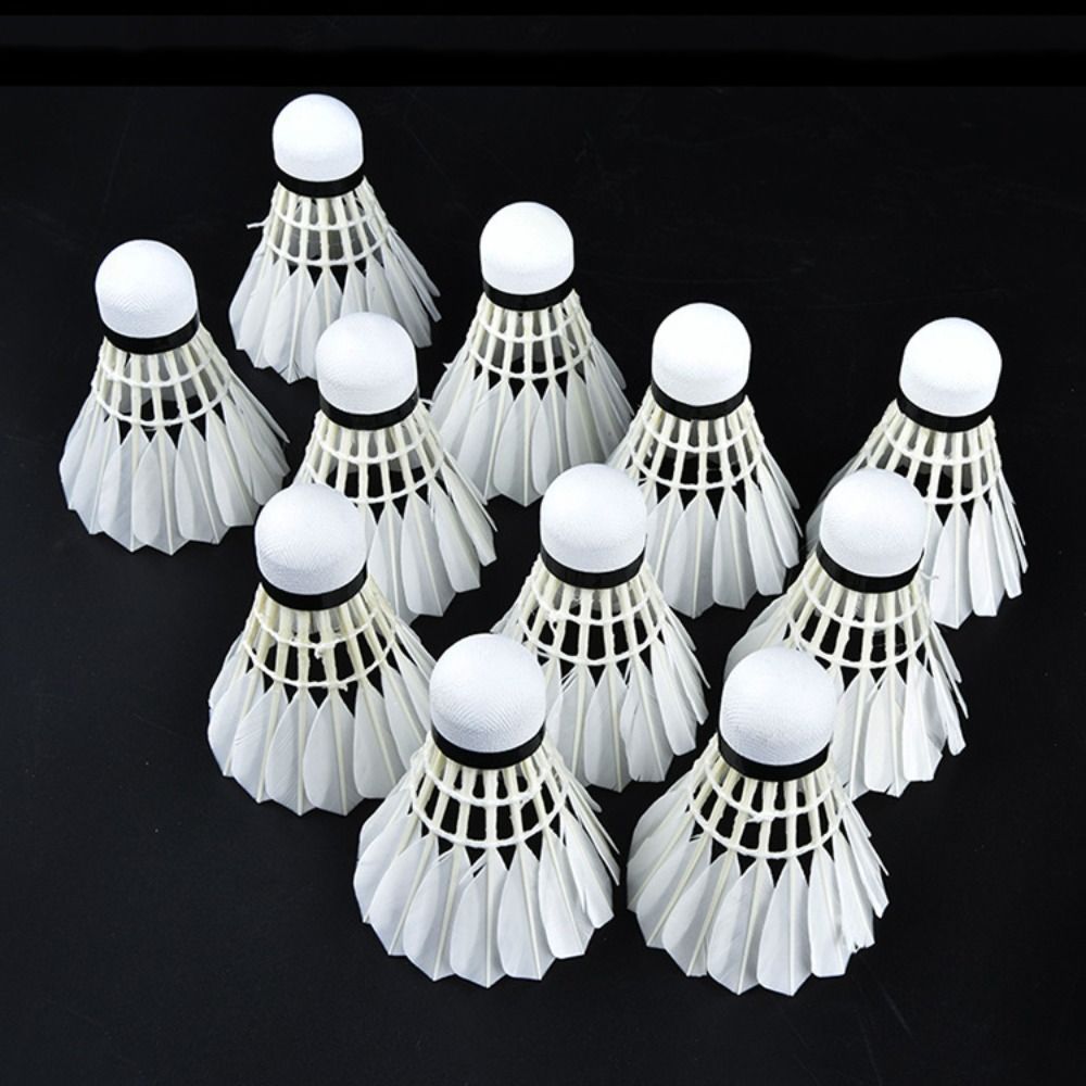 3/6/12Pcs Neue Weiß Badminton  – Badminton Bwf Bewertung und Preis