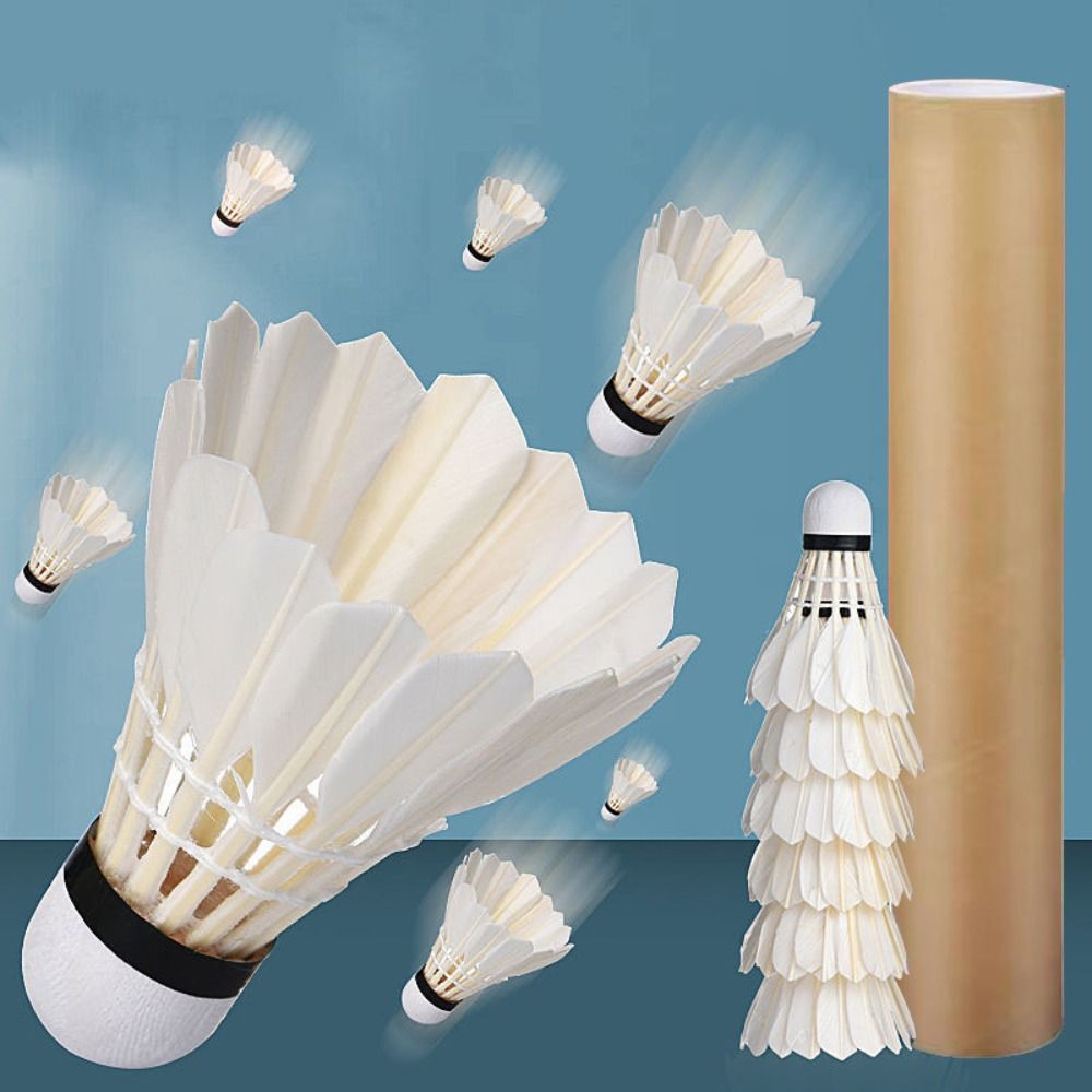 3/6/12 Stück Neue Weiße Badmin – Badminton Bwf Bewertung und Preis
