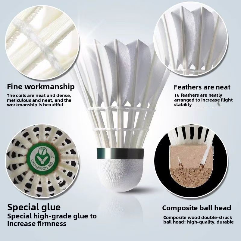 VICTOR Champion 7 Entenfeder-B – Victor Shuttlecock Feather Bewertung und Preis